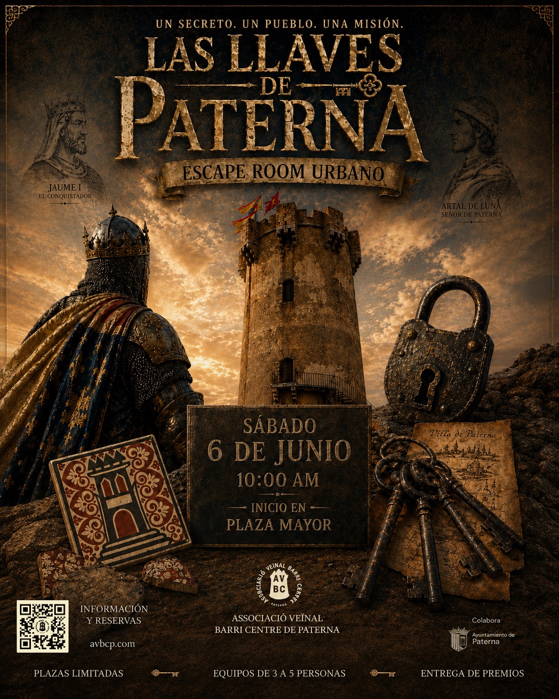 Escape Room Urbano: Las llaves de Paterna